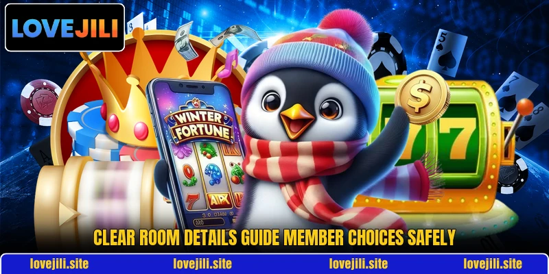Clear room details guide member choices safely Clear room details guide member choices safely