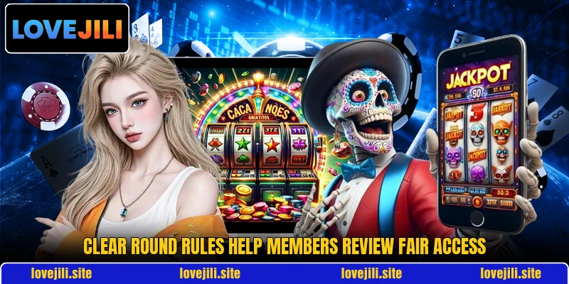 Clear round rules help members review fair access Clear round rules help members review fair access