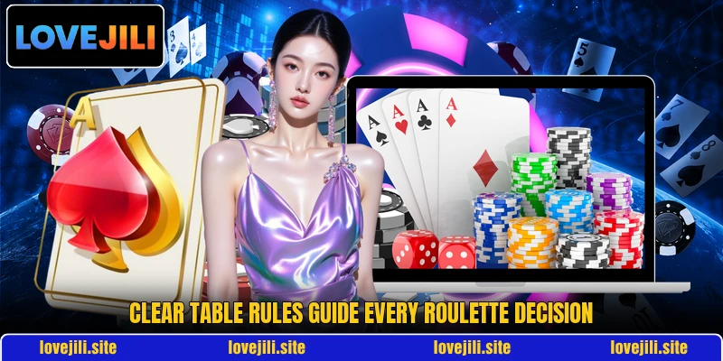 Clear table rules guide every roulette decision Clear table rules guide every roulette decision