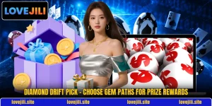 Diamond Drift Pick - Choose Gem Paths For Prize Rewards