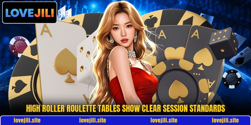 High roller roulette tables show clear session standards High roller roulette tables show clear session standards