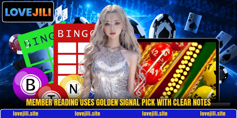 Member reading uses Golden Signal Pick with clear notes