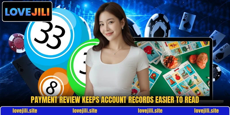 Payment review keeps account records easier to read