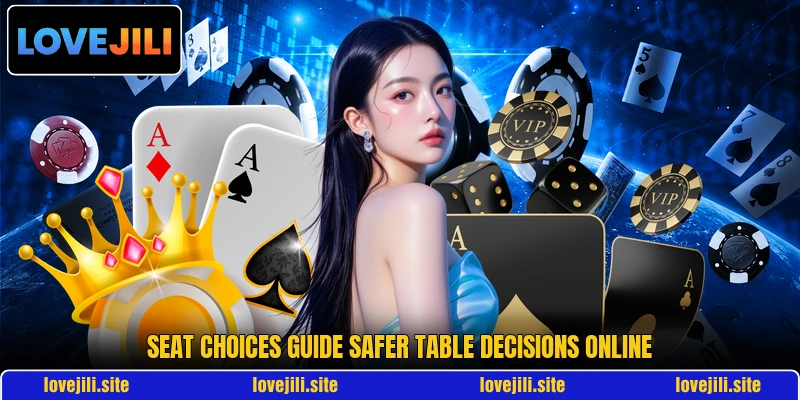Seat choices guide safer table decisions online Seat choices guide safer table decisions online